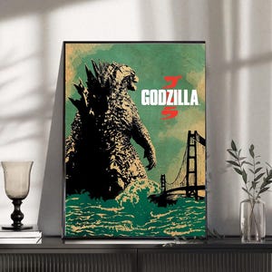 godzilla poster art