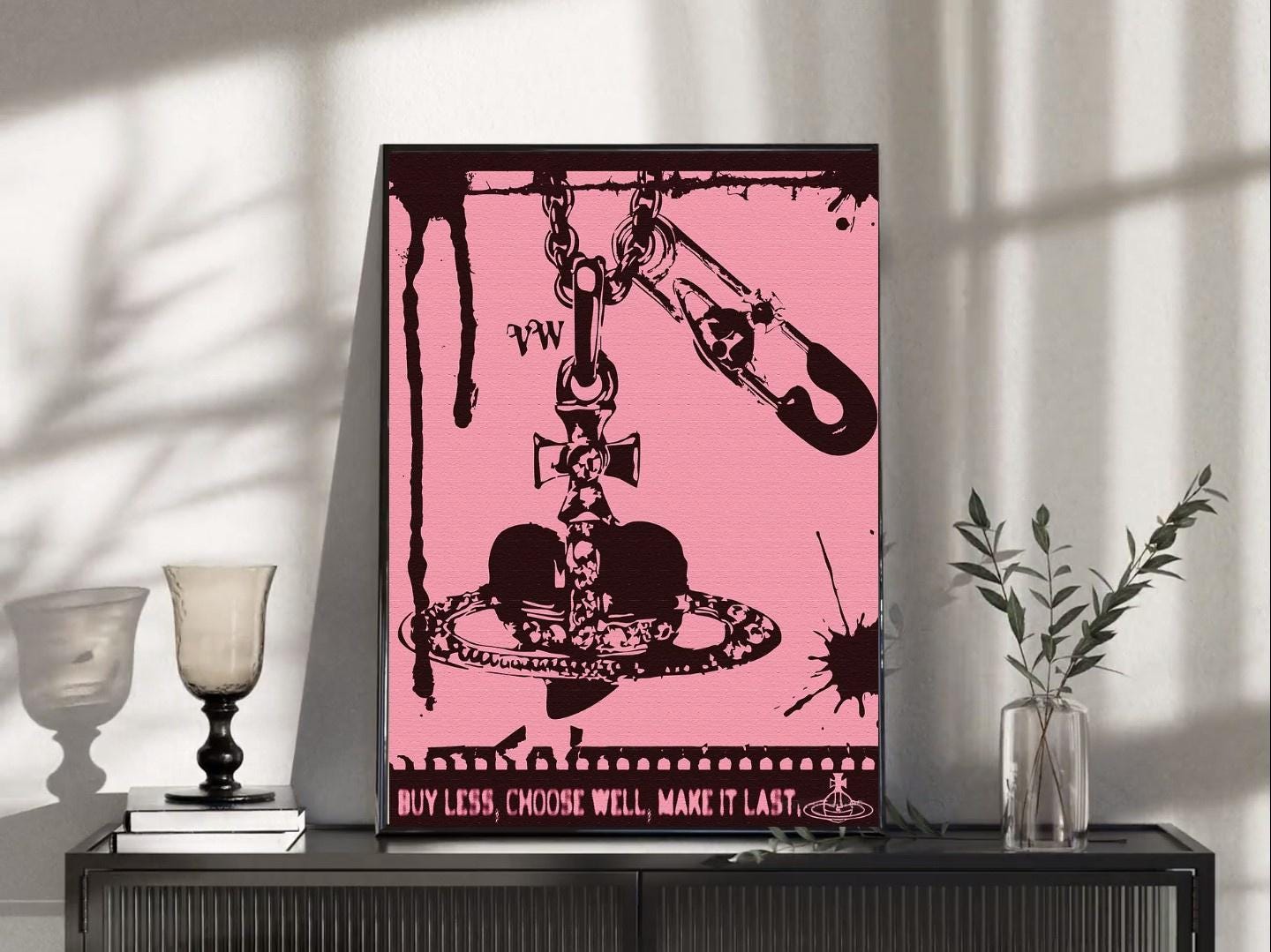 Vivienne westwood poster - Etsy 日本