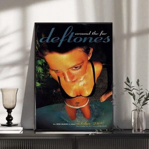 Deftones Poster Around The Fur Cover Wall Art - Poter No Frame