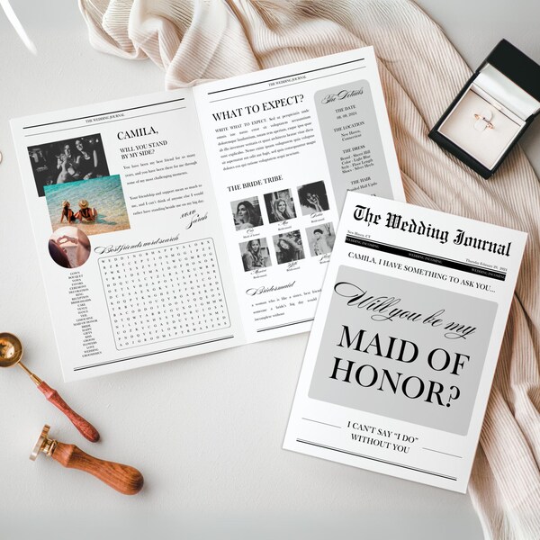 Matron of Honor Proposal - Etsy