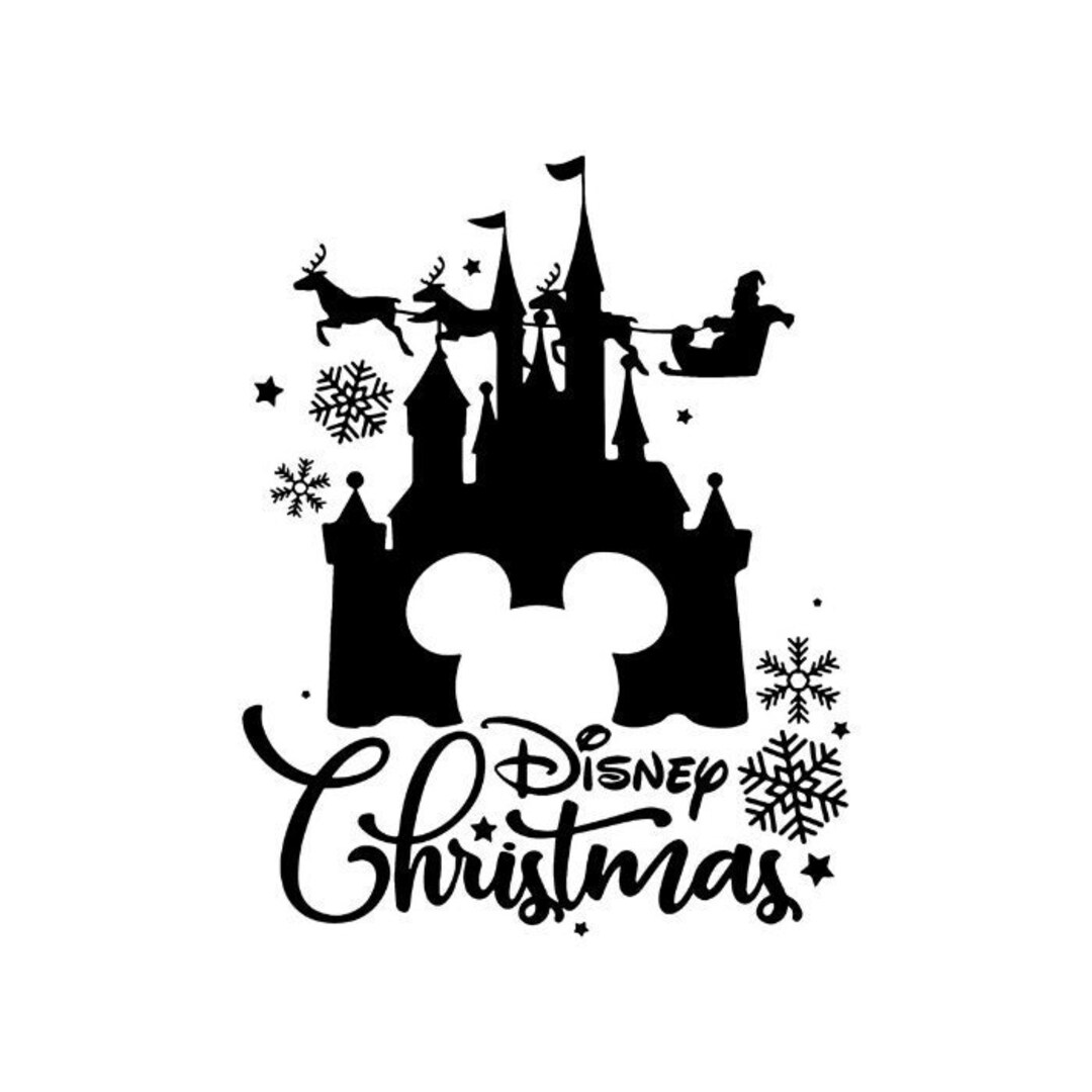 Christmas Park Mickey christmas SVG Christmas Svg Mickey Etsy