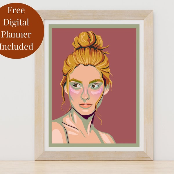 Feminine Wall Art Etsy