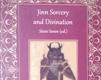 Jinn Sorcery and Divination, Steve Seven (ed.) Paperback Djinn Genie Spells magic sorcery magick