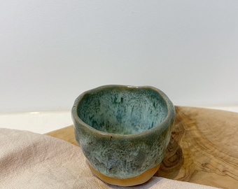 Handmade ceramic espresso mug cup