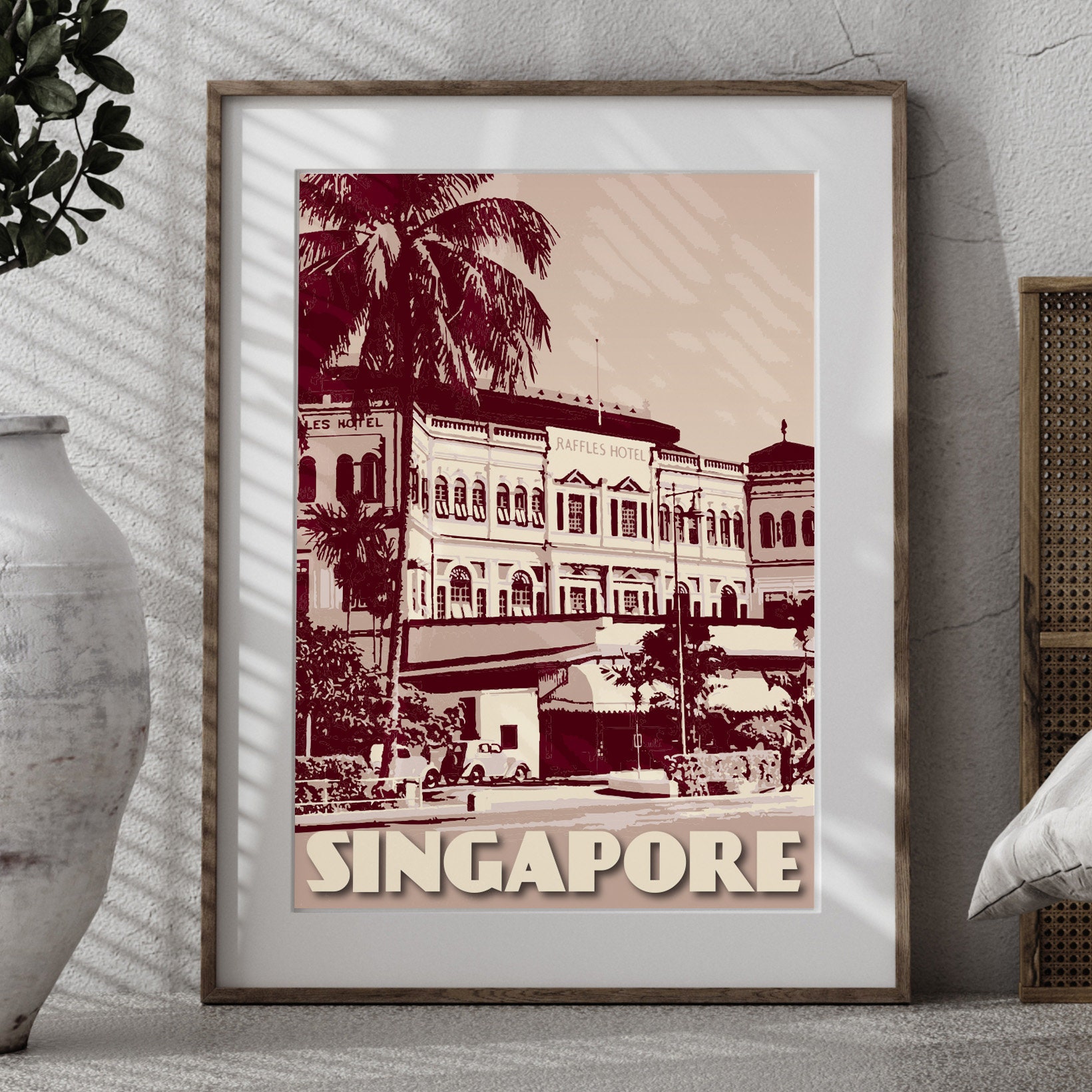 Raffles hotel - Etsy 日本