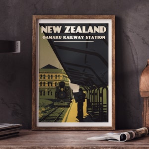 Affiche de Nouvelle Zélande | Oamaru