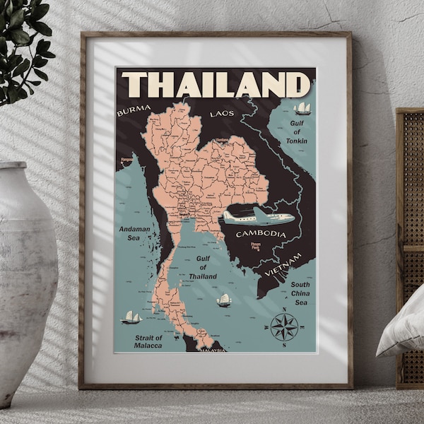 Thailand Map