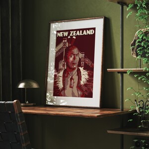 Affiche de Nouvelle Zélande Portrait Maori image 5