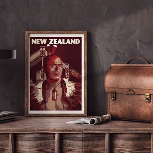 Affiche de Nouvelle Zélande Portrait Maori image 4
