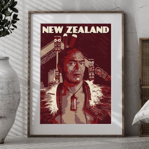 Affiche de Nouvelle Zélande Portrait Maori image 2