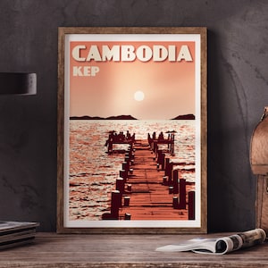 Cambodge Poster | Kep
