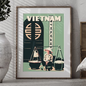 Vietnam Reise Poster