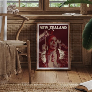 Affiche de Nouvelle Zélande Portrait Maori image 6