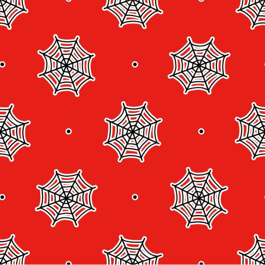 Spider Thread Pattern Spider Silk Pattern Cotton Fabric by Half Yard - Etsy