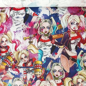 Halloween Horror Movies Fabric Gothic Jason Freddy Chucky  Fabric Cotton Cartoon Fabric Animation Fabric By the Half Yard