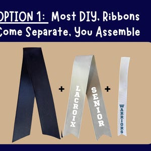 SENIOR Personalized Team Ribbons for Button Embellishments: SENIOR ...