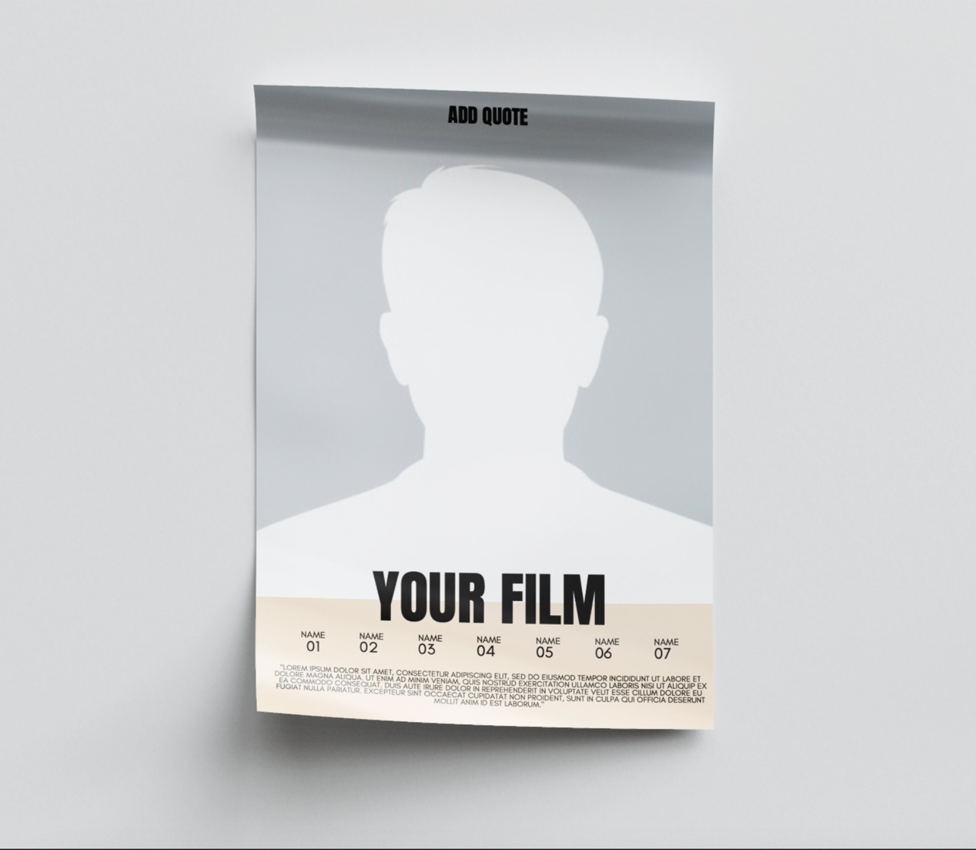 Movie Poster Template Poster Template Film Poster Template PDF Movie Poster Template Poster Template Film Poster Template PDF