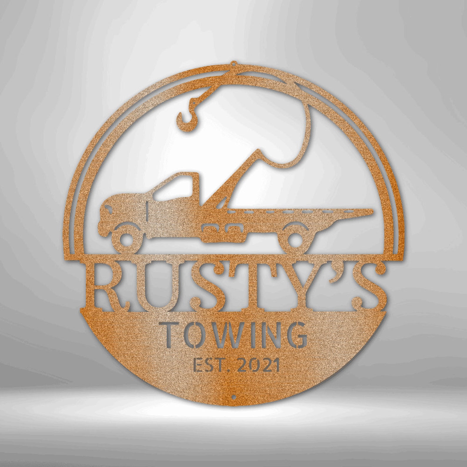 Custom Tow Truck Sign Tow Truck Gifts for Tow Truck Driver Etsy