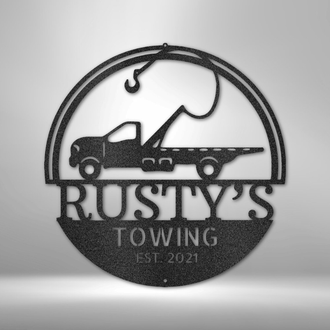 Custom Tow Truck Sign Tow Truck Gifts for Tow Truck Driver Etsy