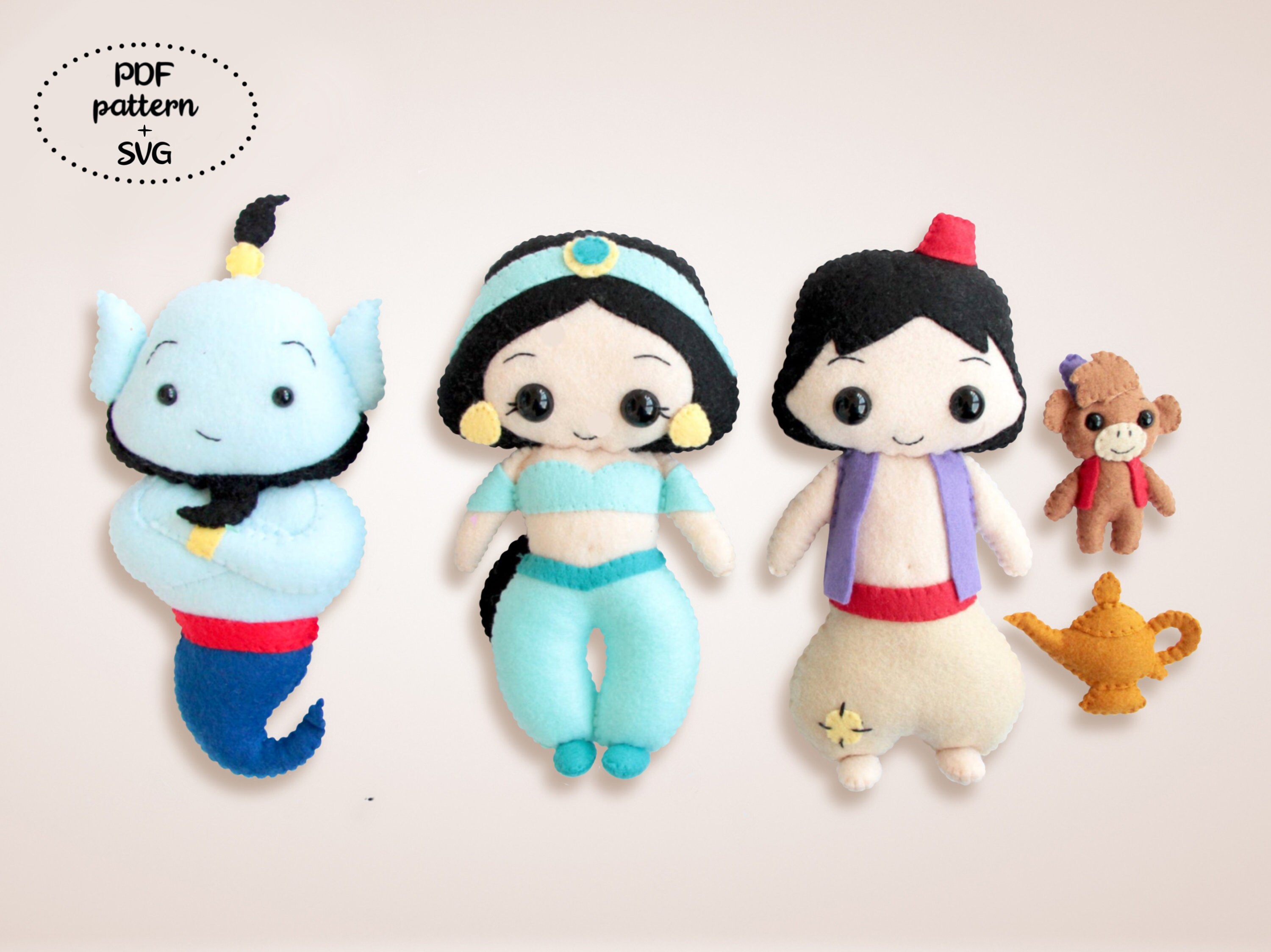 Aladdin soft toy top