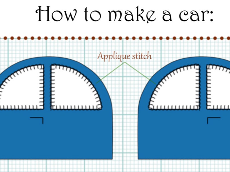 Baby Mobile Sewing Pattern Felt Kit Felt Car Pattern Etsy