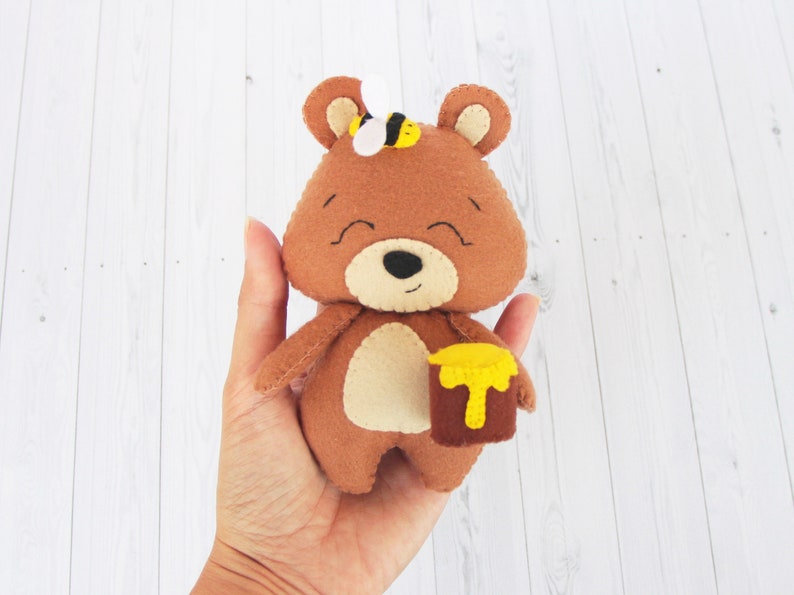 Felt Animals Pattern, Felt Woodland Animal, Felt Baby Mobile , Animals ...