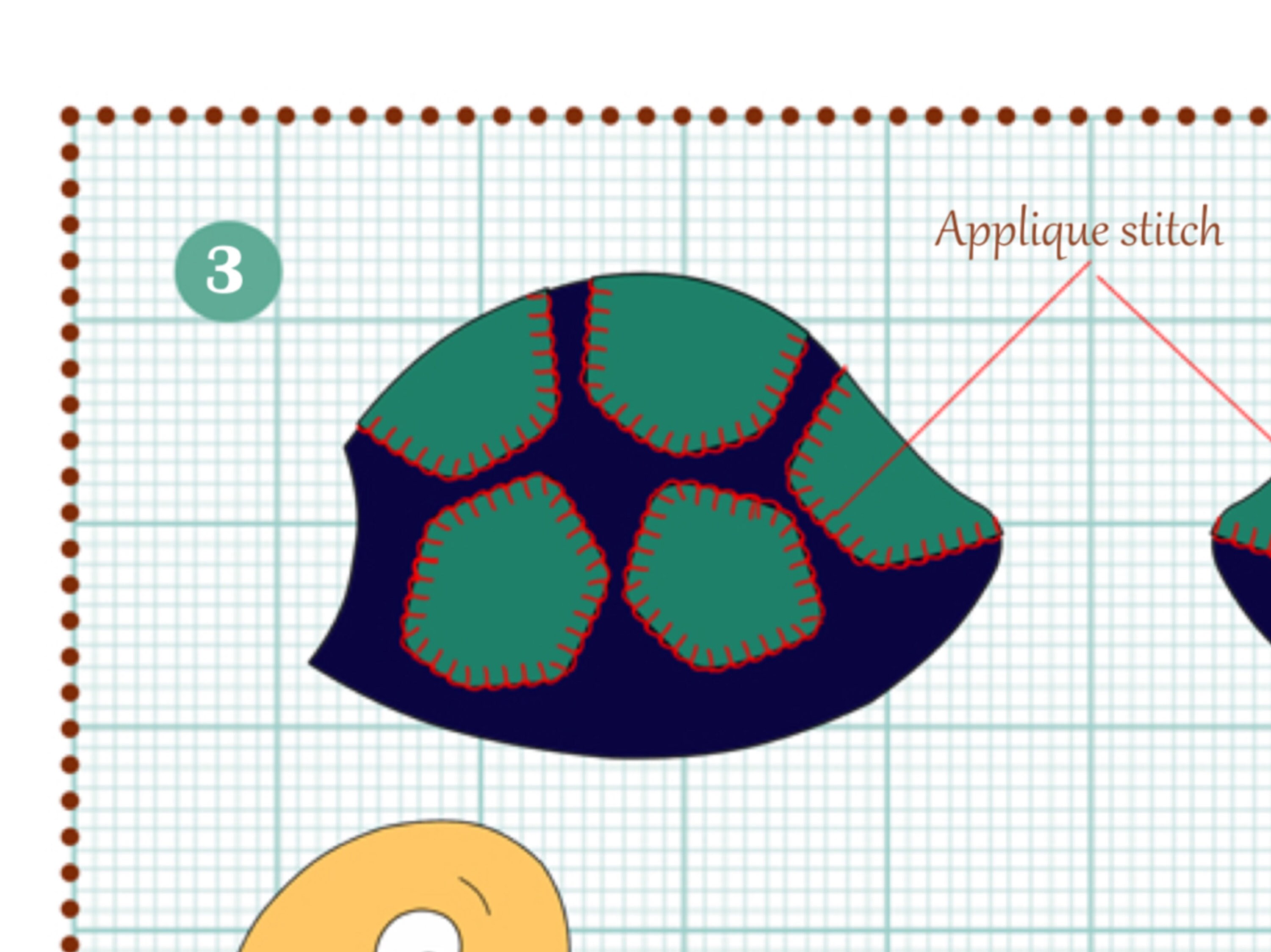 Felt Sea Turtle Pattern PDF SVG Sewing Pattern Felt - Etsy