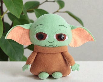 Felt Baby Alien Plush Pattern | Felt Sewing (PDF Pattern)