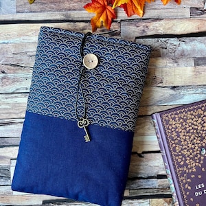 Pochette à livre Tissu japonais