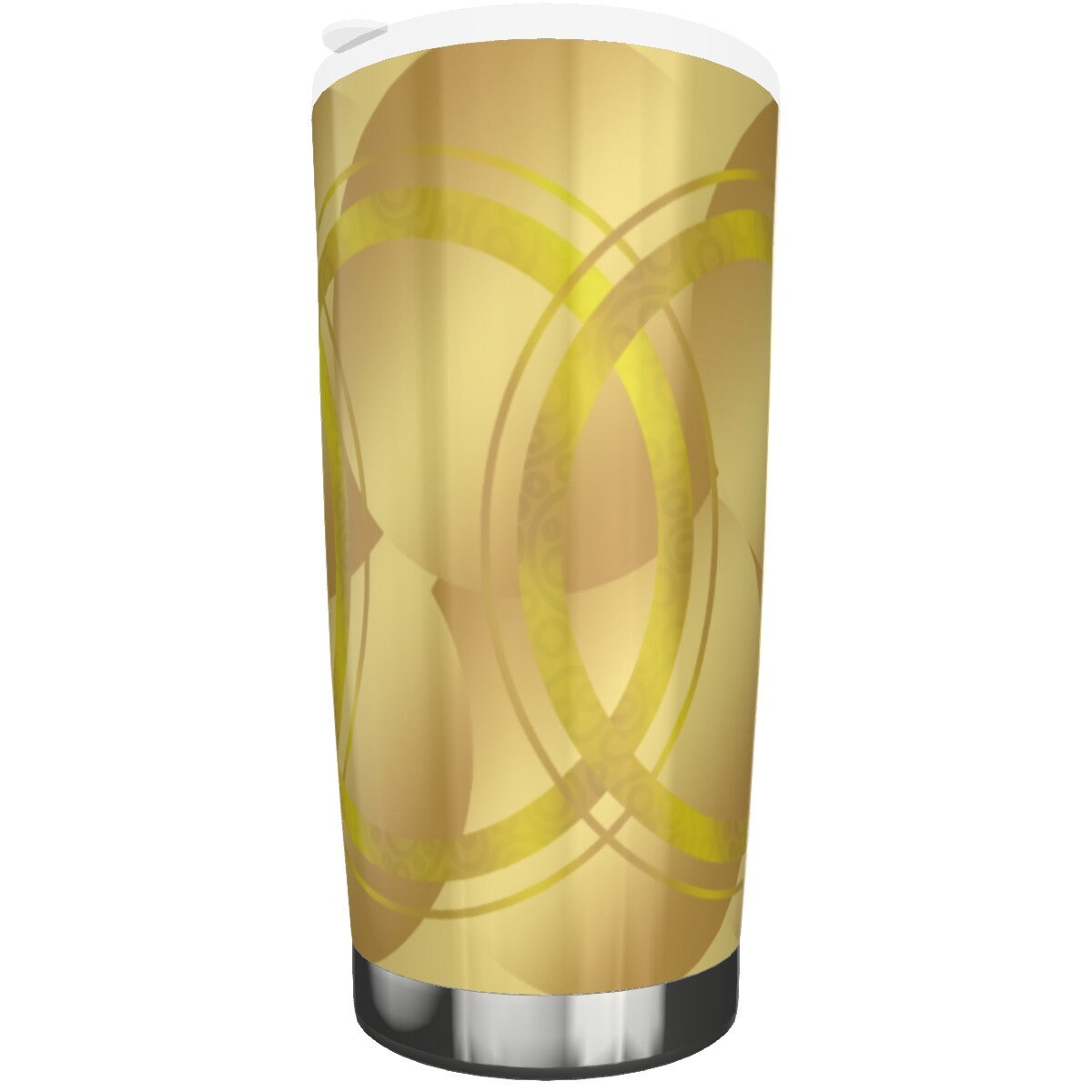 Gold Spheres 20oz Tumbler Stylish and Functional Drinkware for Everyday