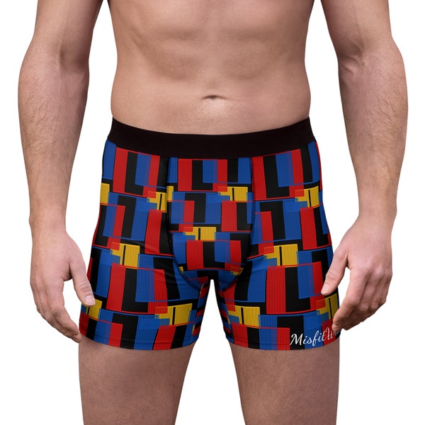 Mens MisfitWear Color-scape Boxer Briefs - Stylish and Comfortable