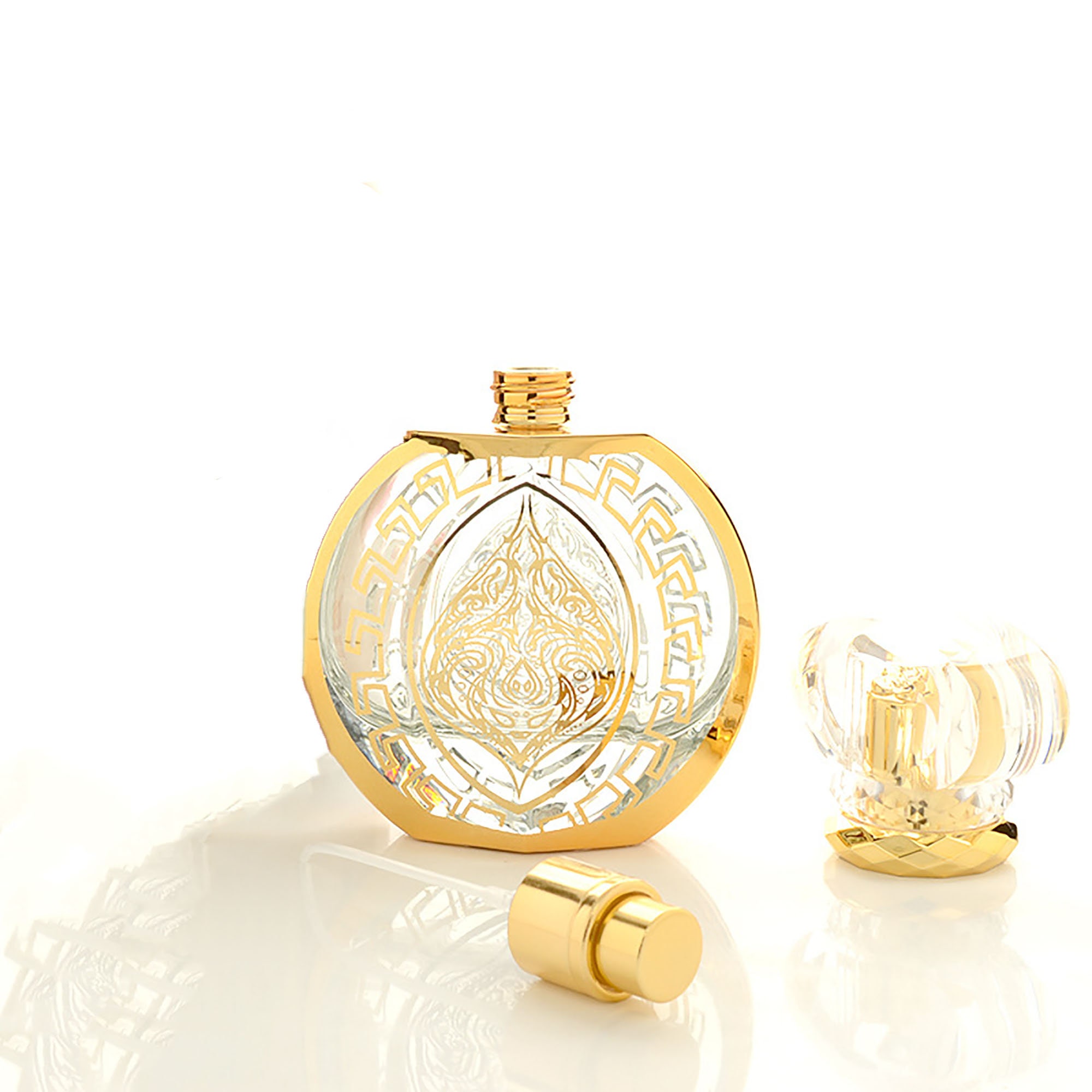 Highend Perfume Bottle, 50ml Bronzing Uv Glass Spray Bottle, Bulk