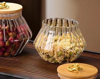 Clear Glass Airtight Jars,Food Storage Jars For Pantry,Coffee Bean Jars,Wide Mouth Jars,Glass Jars With Airtight Lids