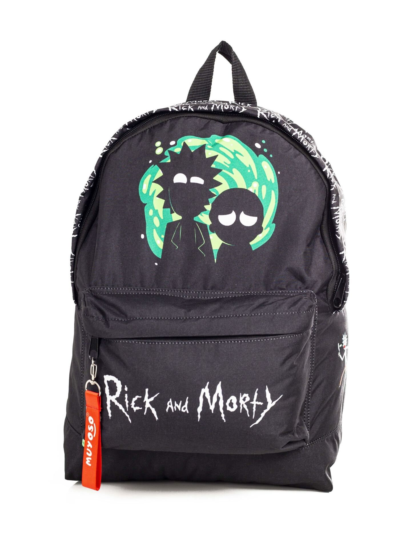 Rick And Morty Backpack
 Rick and Morty Backpack Rick and Morty School Bag Black Etsy