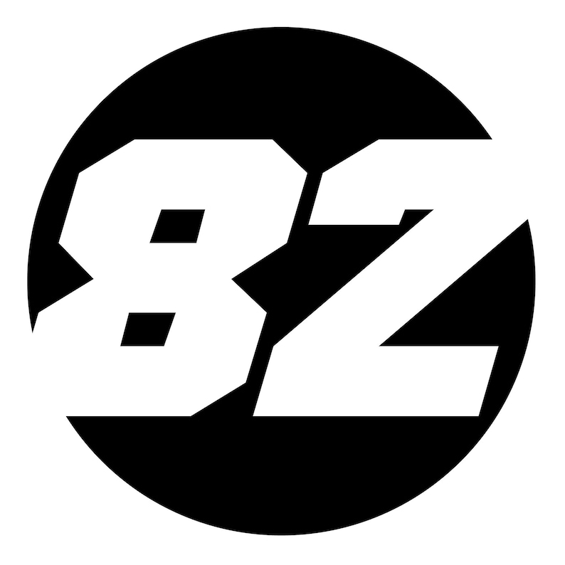 82 Racing Number Custom Racing Number Decal | Hollow Circle Vinyl Sticker | Track Day ...