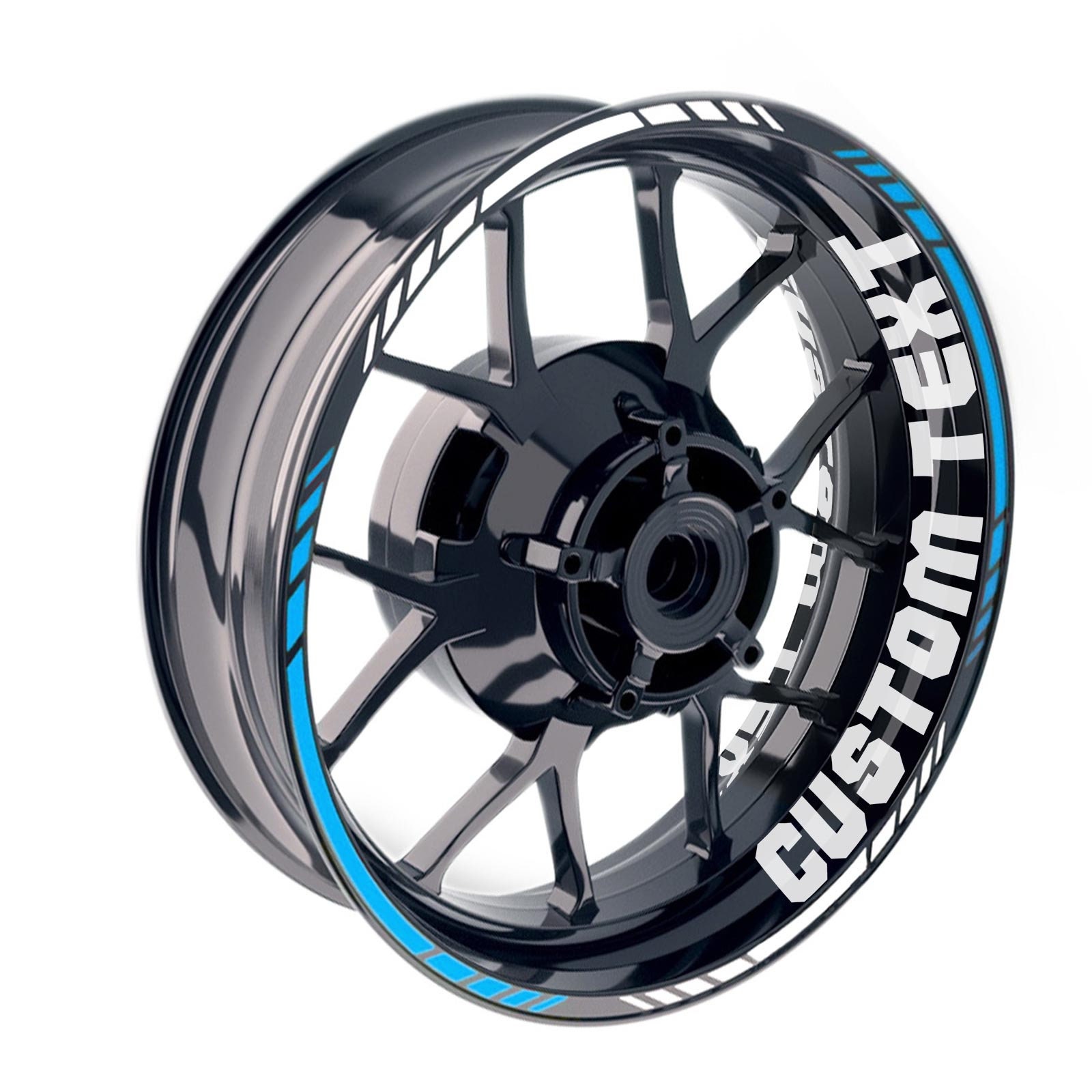 Amazon.com - Motorcycle Wheel Sticker Motorcycle Decal