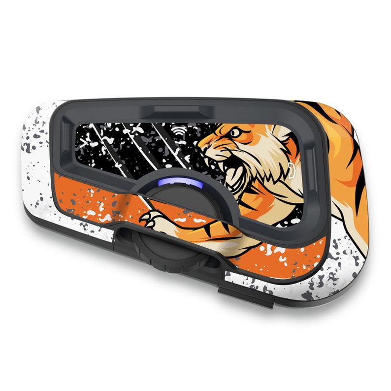 For CARDO Freecom 4X 2X Removable Protection Skin Cover Sticker Spark Radimix Wrap Decal Graphic FCX19 FCX20 FCX21 FCX22 FCX23 FCX24 FCX25 FCX26 FCX27 Red Black Blue Pink Green Aqua