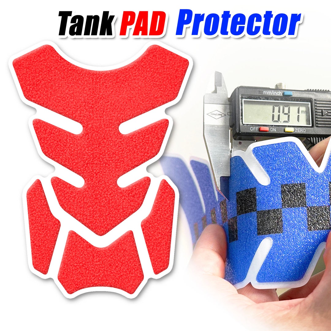 Motorcycle Tank Pad Anti Slip Removeable Shield Gas Tank Pad Protector