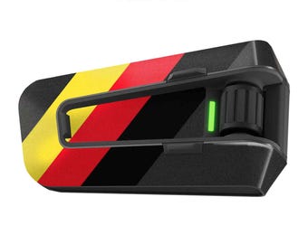 Adhesivo Cardo Packtalk Edge/Neo: Bandera del país, protección extraíble