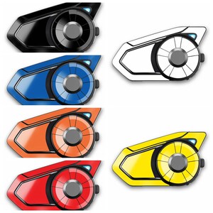 For SENA 30K Skin Cover Garskin Sticker Decal Protection Removable Solid Black, Blue, Orange, Red, White, Yellow