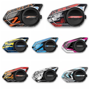 For SENA 50S Removable Skin Garskin Cover Sticker Protection Decal Pattern Black Red Orange Blue White