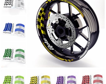 For Triumph Motorcycle 17 inch Wheel Rim Decal Stripes