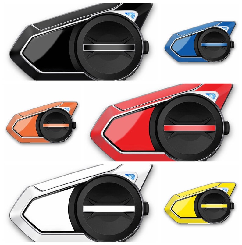 For SENA 50S Skin Cover Garskin Sticker Decal Protection Removable Solid Black Blue Orange Red Yellow White
