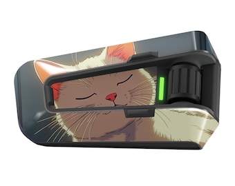 Adhesivo Ginger Cat Skin Wrap para CARDO Packtalk Edge Neo Pro