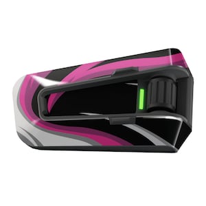 For CARDO Packtalk Edge Neo Decal Sticker Protection Cover Skin Wrap Removable Graphic Solid Pink Orange Blue Green Pink Red Black