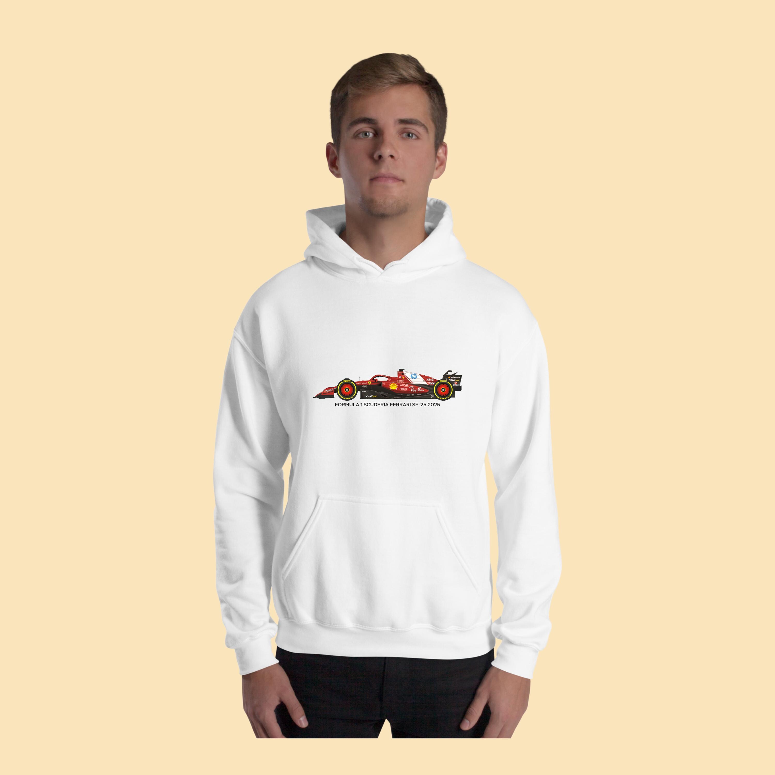 Ferrari Fila Racing Hoodie Sweatshirt Ferrari Sweatshirt UK
