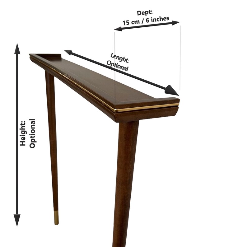 📏 Length options;
70 cm / 27.5 inches
80 cm / 31.5 inches
90 cm / 35.5 inches
100 cm / 39.5 inches
110 cm / 43.5 inches
120 cm / 47 inches

📏 Height Options;
75 cm / 29.5 inches
90 cm / 35.5 inches