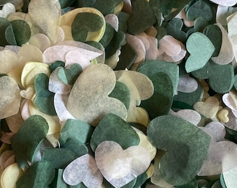 10000+ Biodegradable Wedding Confetti - Mixed Sized Hearts