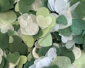 10000+ Biodegradable Wedding Confetti - Mixed Sized Hearts