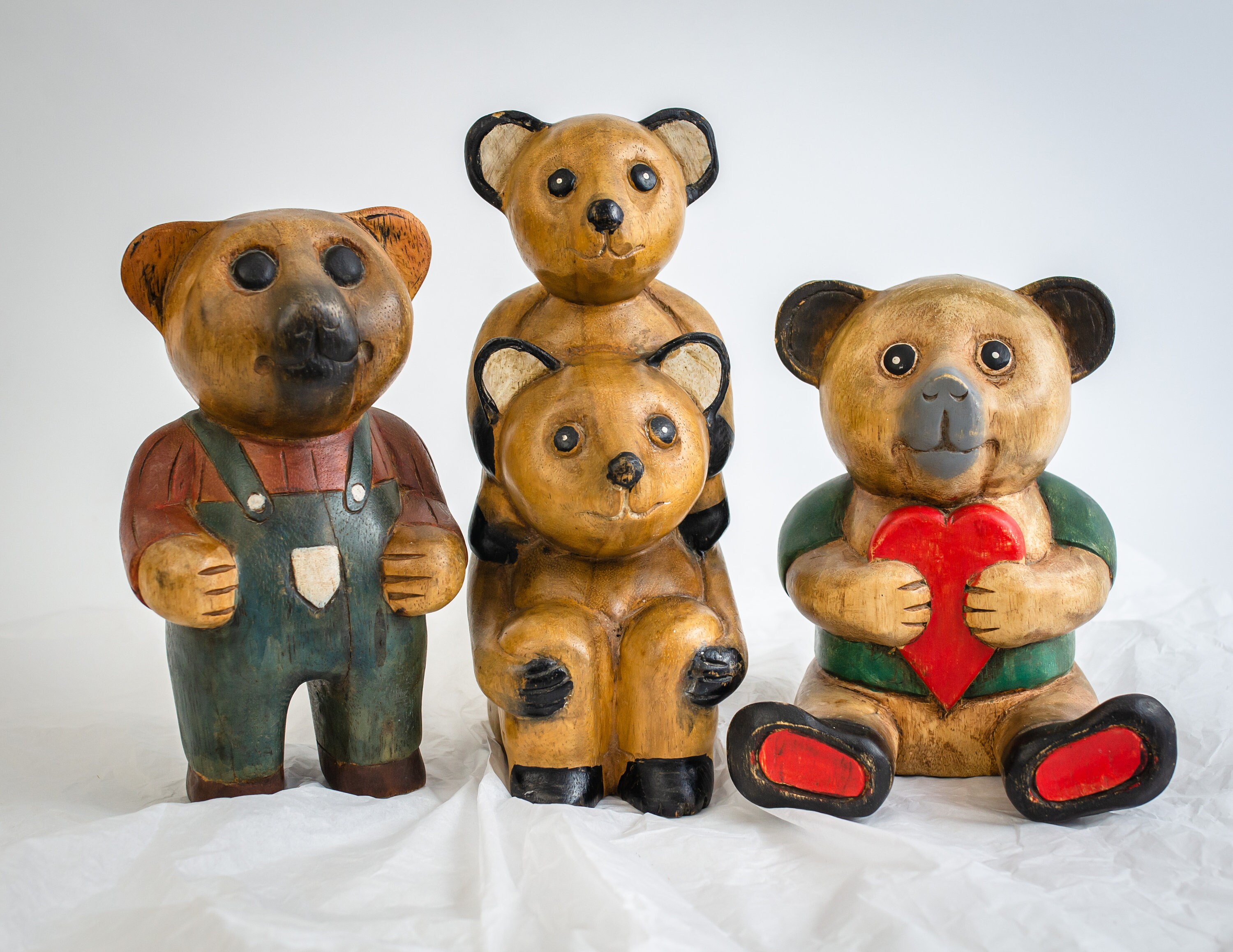 Wooden teddy bears for sale discount